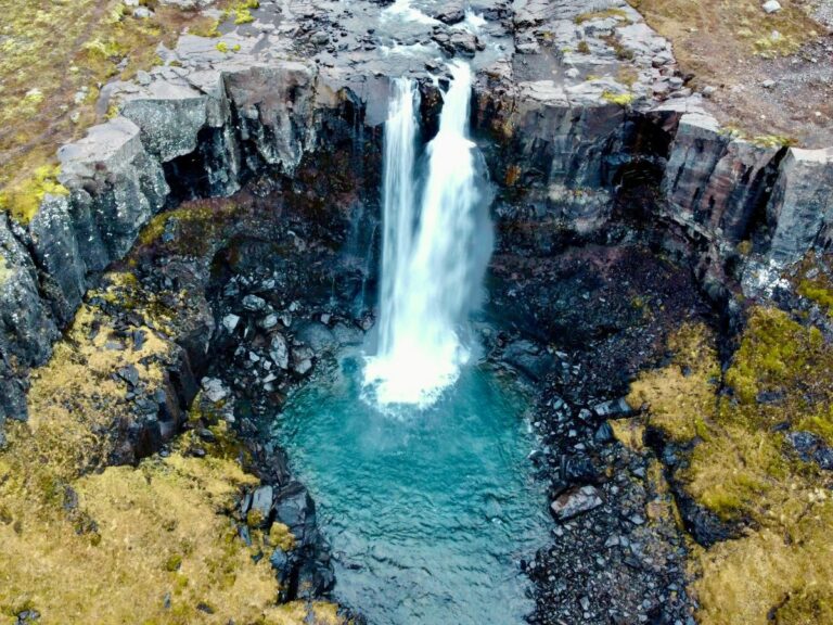 Gufufoss cascade en Islande